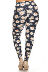 Plus Size Buttery Soft Print Leggings