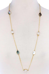 7 Stones Trendy Necklace