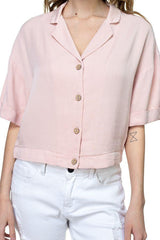 Boxy Button Down Shirt