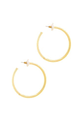 Trendy Fashion 2 Inch Open Hoop Earring