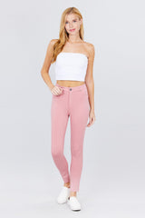 5-pockets Shape Skinny Ponte Mid-rise Pants