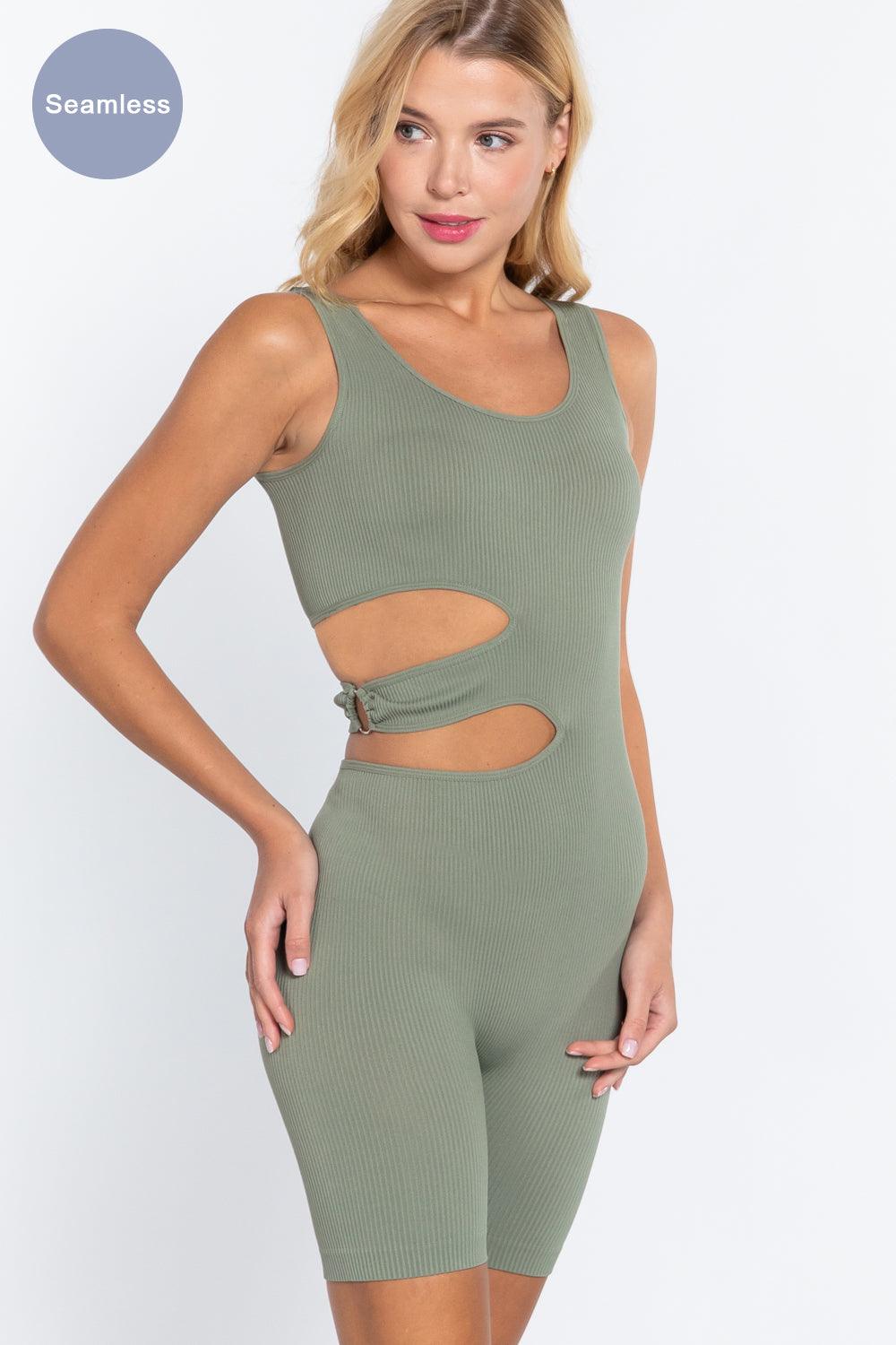 Suave Cut-out Seamless Romper