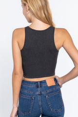 Halter Neck Crop Top