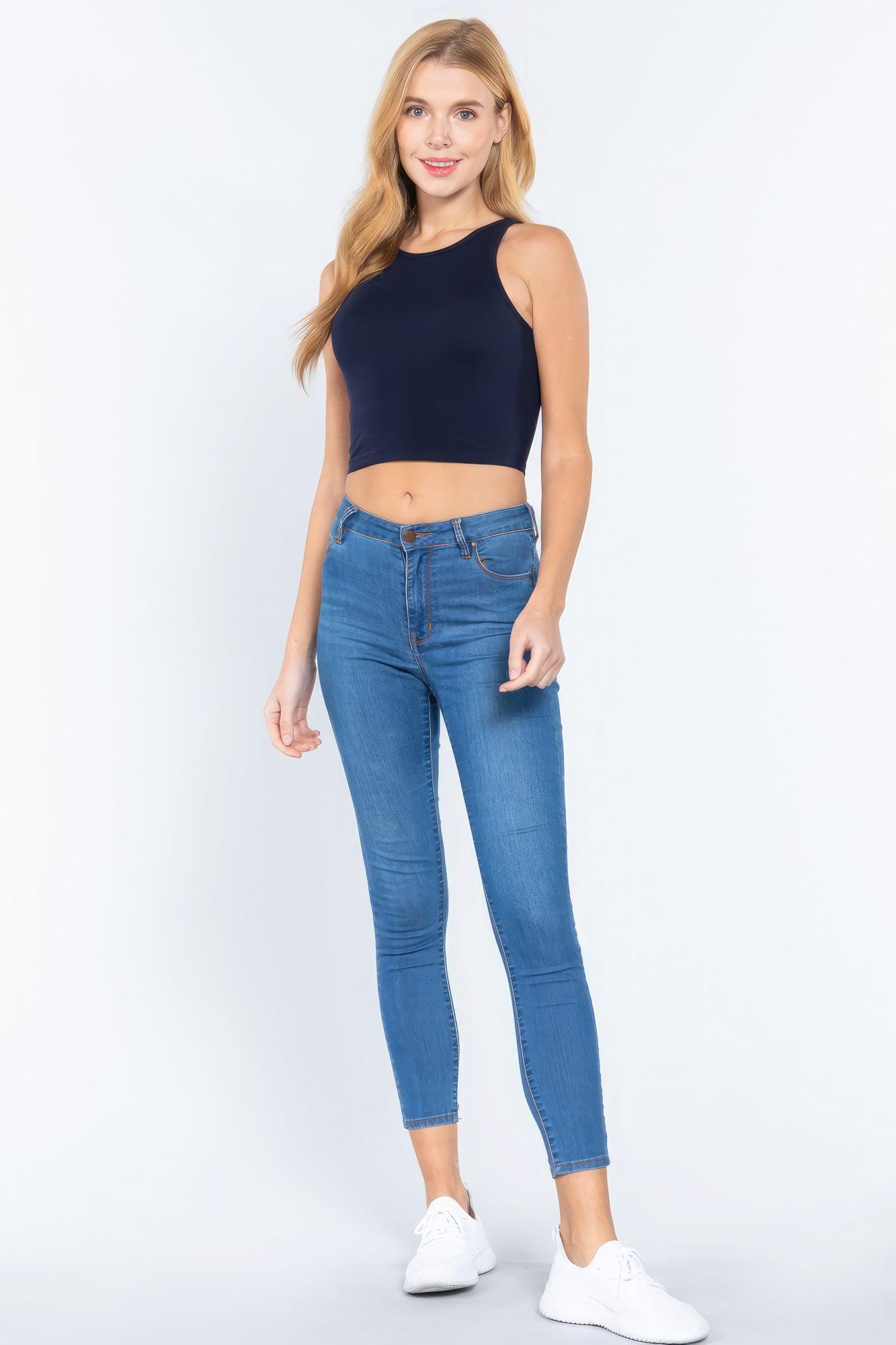 Halter Neck Crop Top