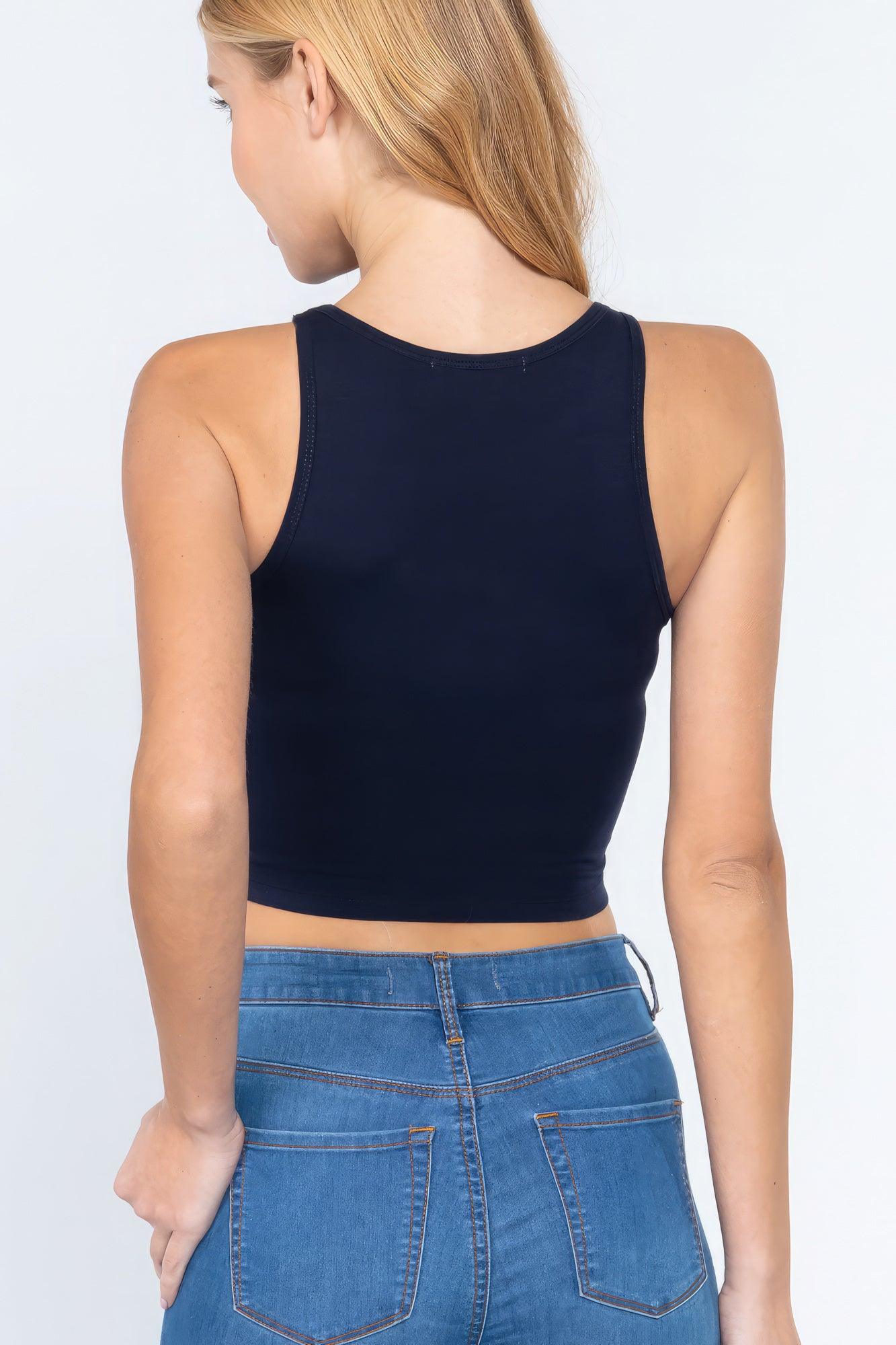 Halter Neck Crop Top