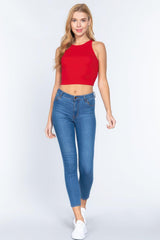 Halter Neck Crop Top