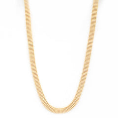 Sodajo Gold Dipped Brass Chain Necklace